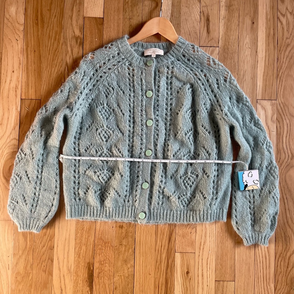 Sezane EUC Mario Jumper Sweater Celadon XS